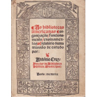 Livros/Acervo/C/cruz antonio bibliotecas